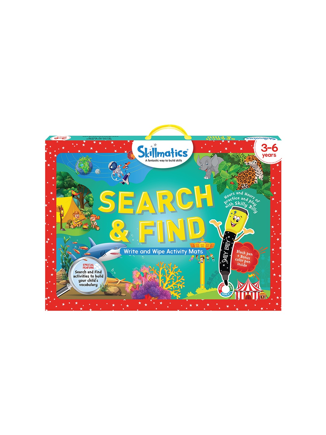

Skillmatics Unisex Kids Vocabulary Activity Toys and Games, Green