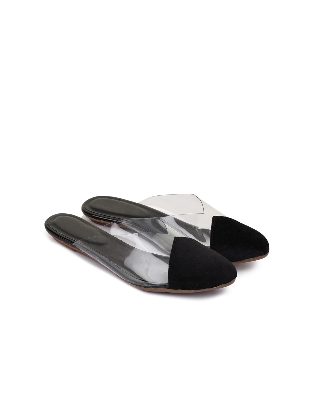 

H3F Women Black Ballerinas Flats