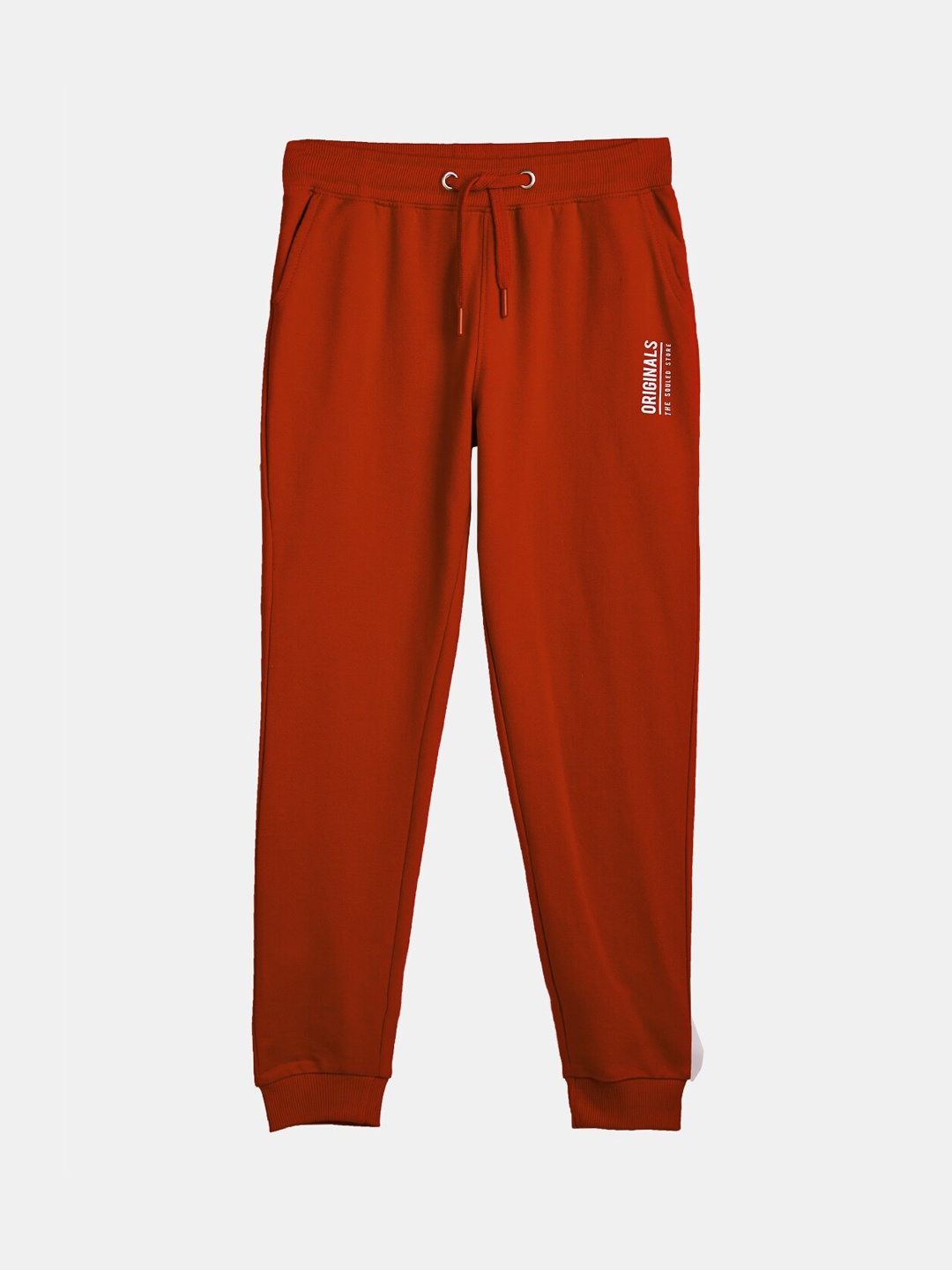 

The Souled Store Boys Red Pure Cotton Joggers