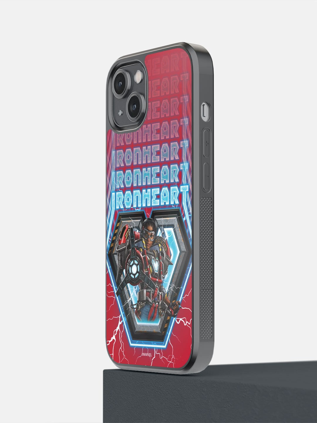 

macmerise Red & Blue Wakanda Forever Riri Williams Printed iPhone 14 Bumper Case