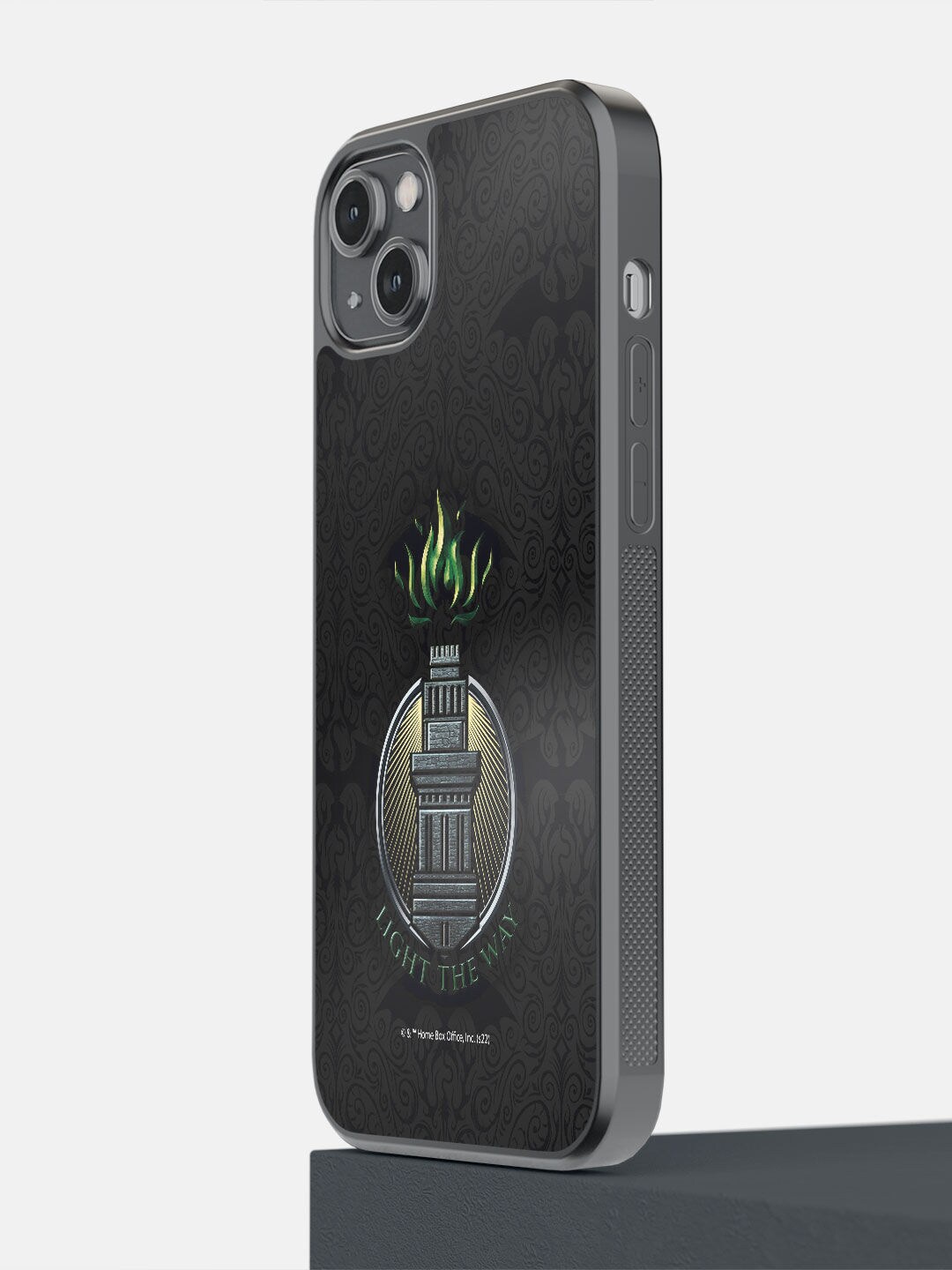 

macmerise Black Printed Light the Way iPhone 14 Phone Back Case