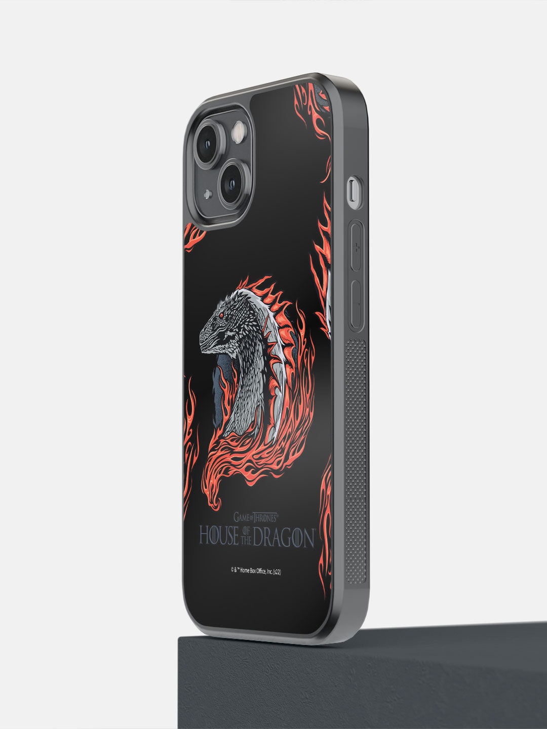 

macmerise Black Dragon Profile iPhone 14 Mobile Back Case