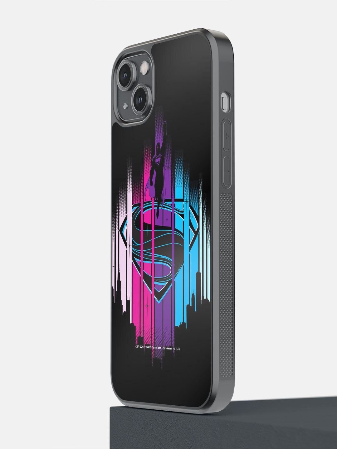 

macmerise Black & Pink Symbol of Hope Design iPhone 14 Plus Bumper Case