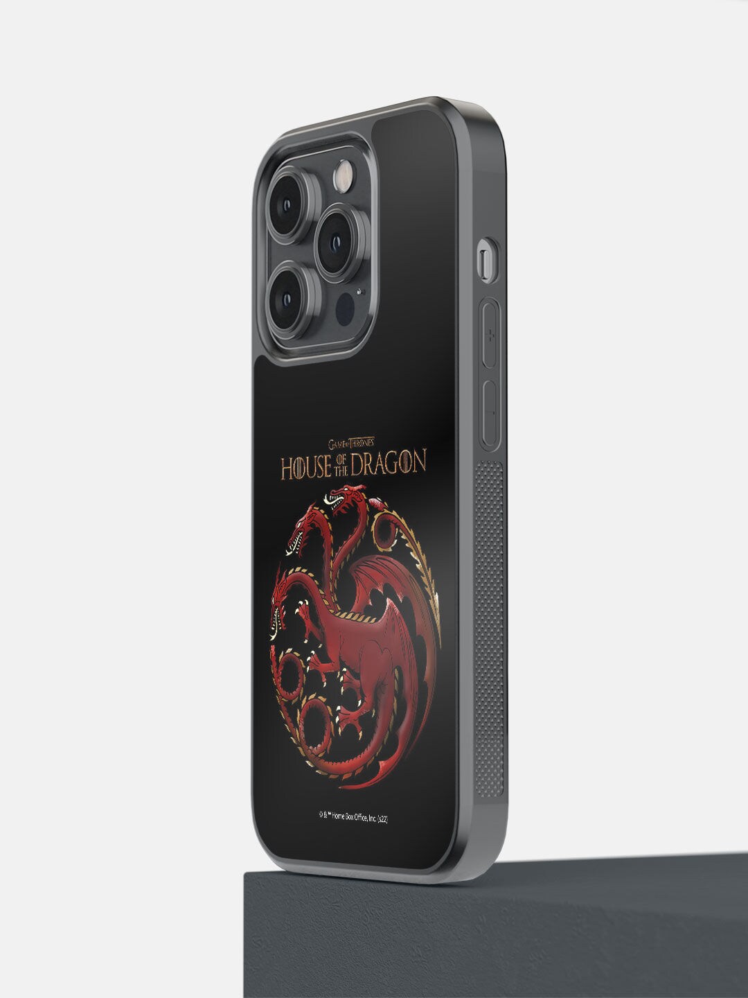 

macmerise Black House Of The Dragon Printed iPhone 14 Pro Bumper Case