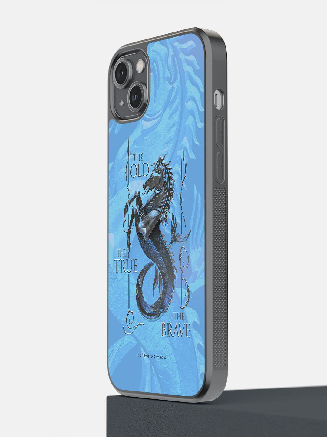 

macmerise Blue House Velaryon Sigil Printed iPhone 14 Plus Bumper Back Case