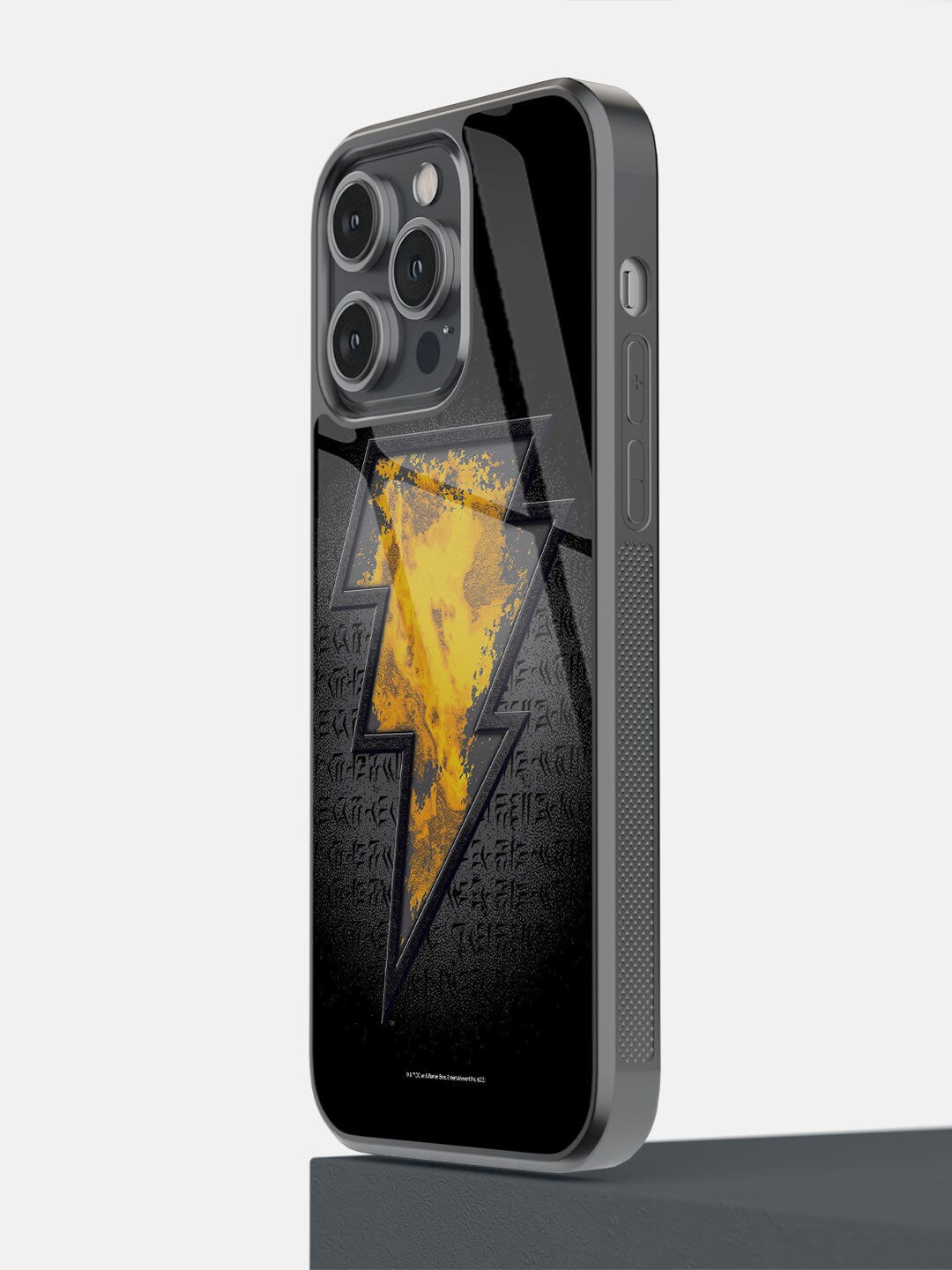 

macmerise Black & Yellow Thunder Printed iPhone 14 Pro Max Phone Covers
