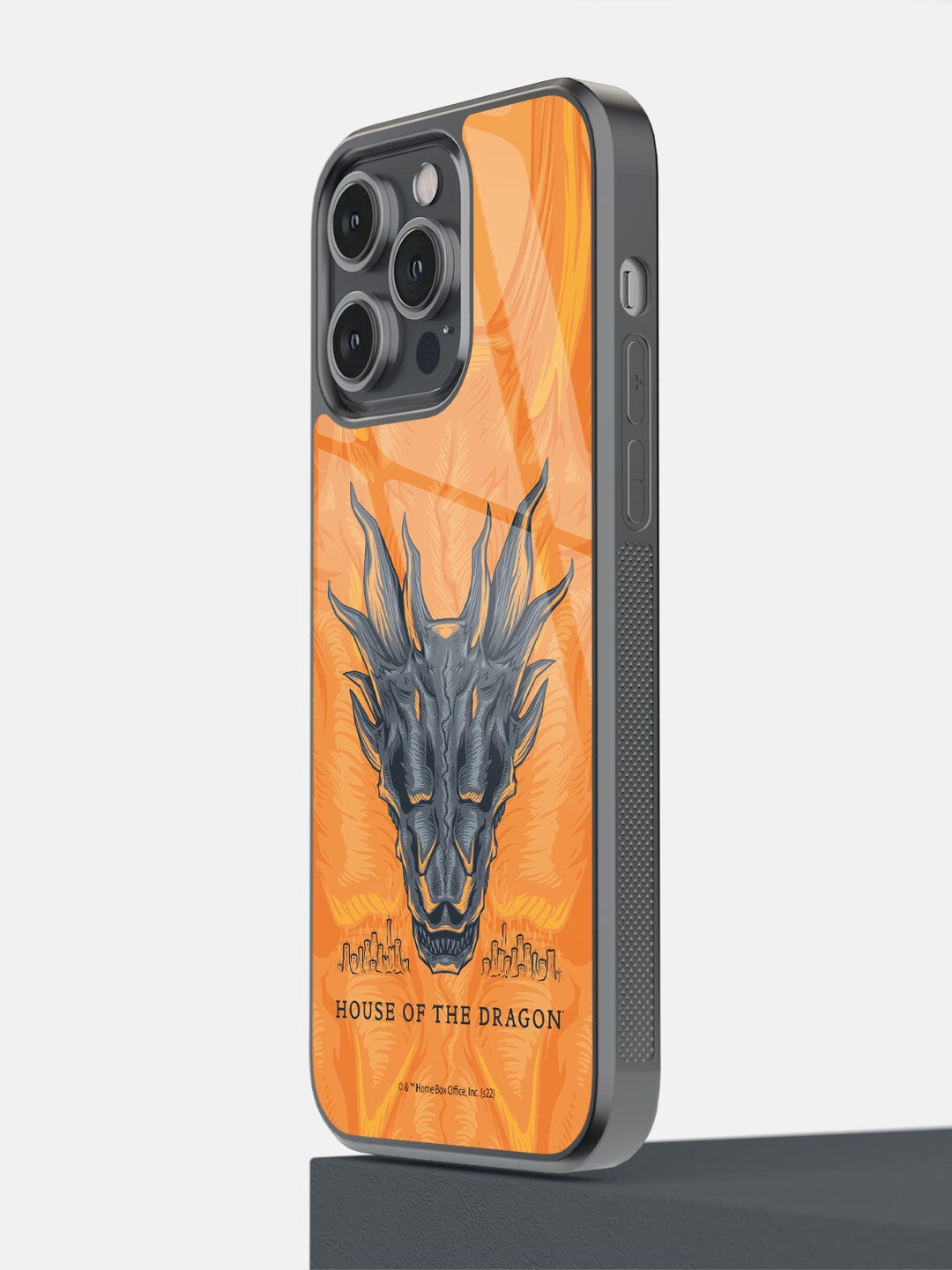 

macmerise Orange Colored Balerion Candle Altar Printed iPhone 14 Pro Max Bumper Case