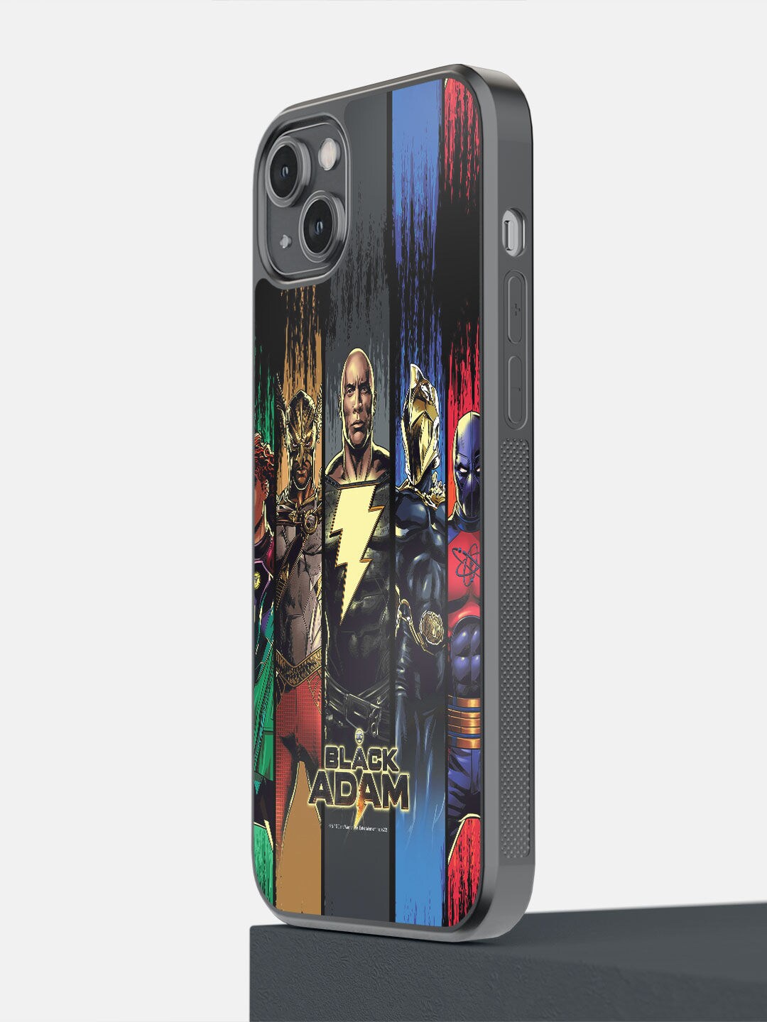 

macmerise Black & Red Printed Gang iPhone 14 Plus Bumper Phone Back Case