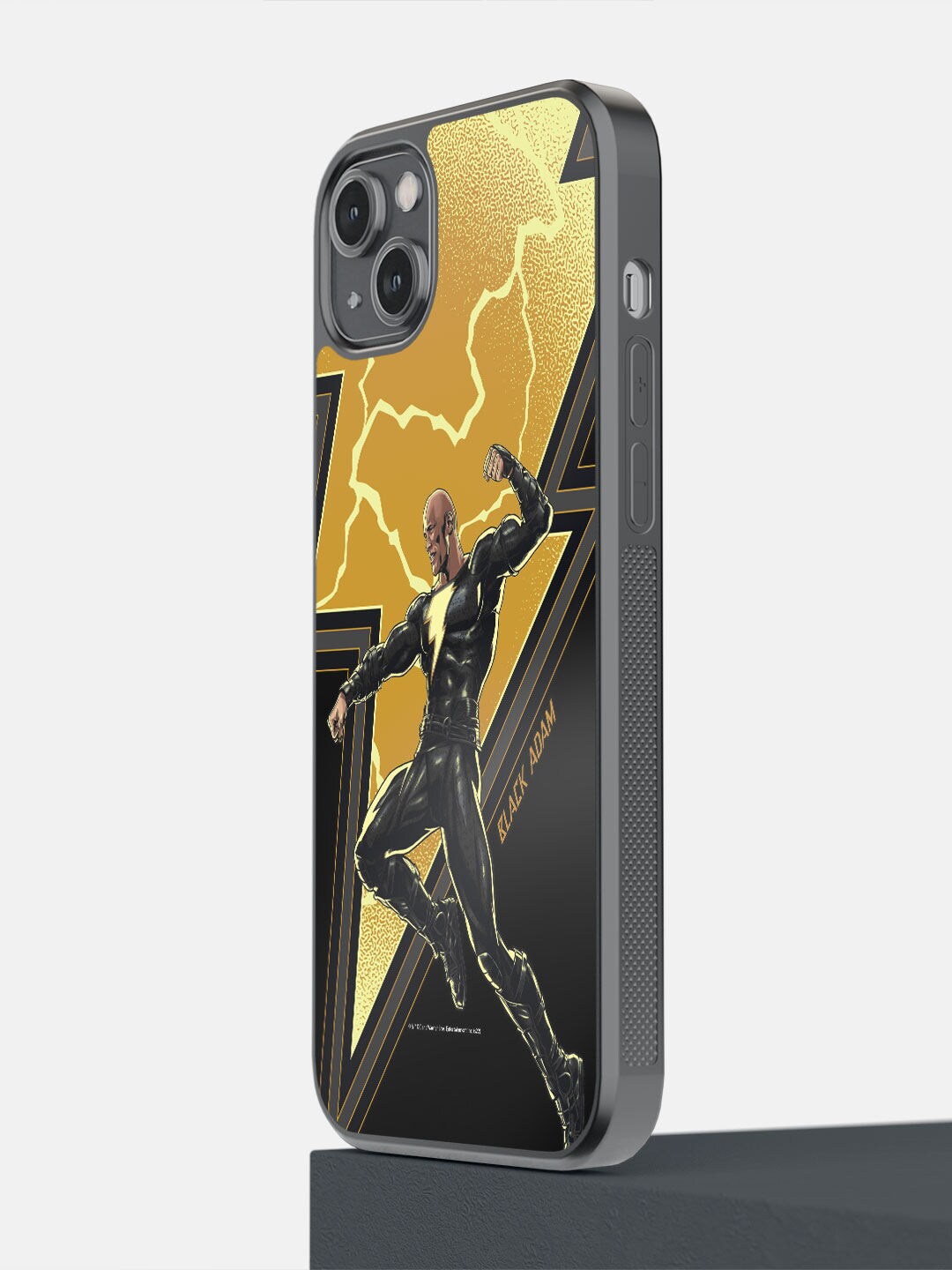 

macmerise Yellow & Black Adam Pow Design iPhone 14 Plus Bumper Case