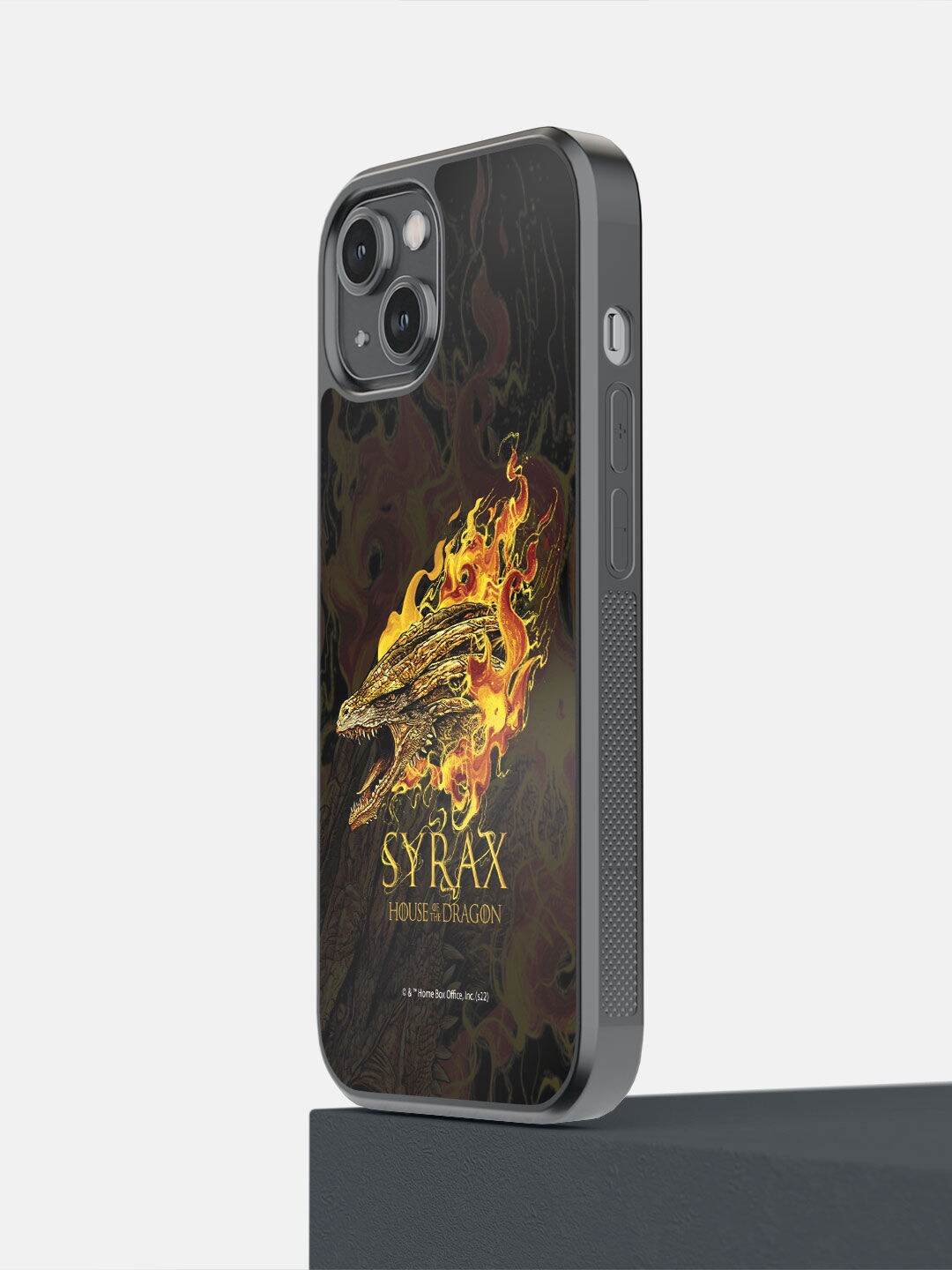 

macmerise Black & Yellow Printed iPhone 14 Printed Bumper Case