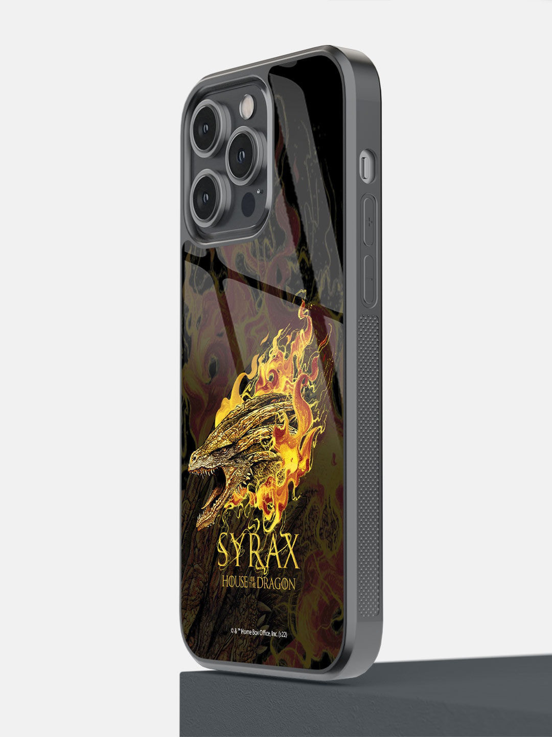 

macmerise Black & Yellow Printed iPhone 14 Pro Max Printed Bumper Case