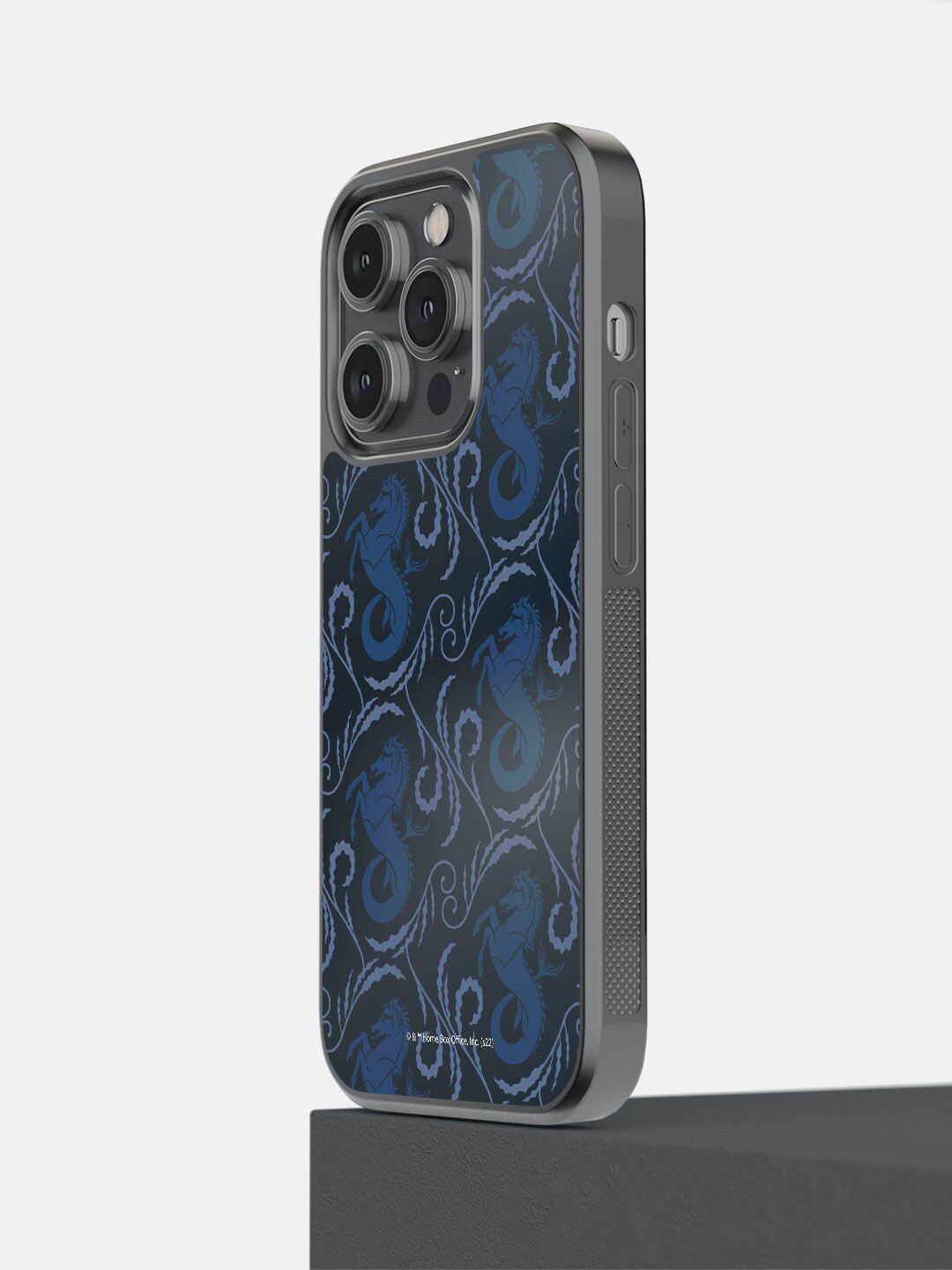 

macmerise Blue Velaryon Sigil Pattern Printed iPhone 14 Pro Mobile Phone Case