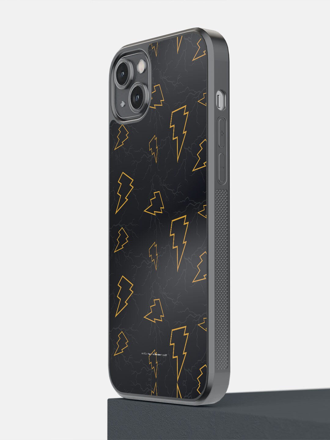 

macmerise Black Thunder Mini iPhone 14 Plus Mobile Back Case