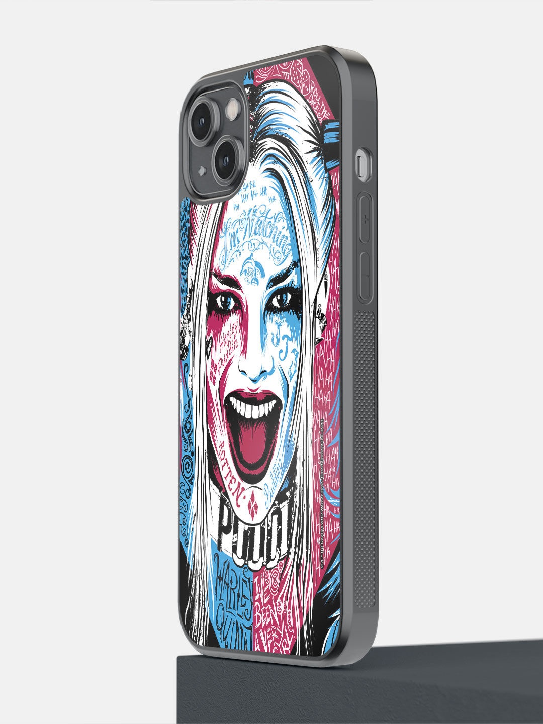 

macmerise White Wicked Harley Quinn iPhone 14 Plus Mobile Back Case