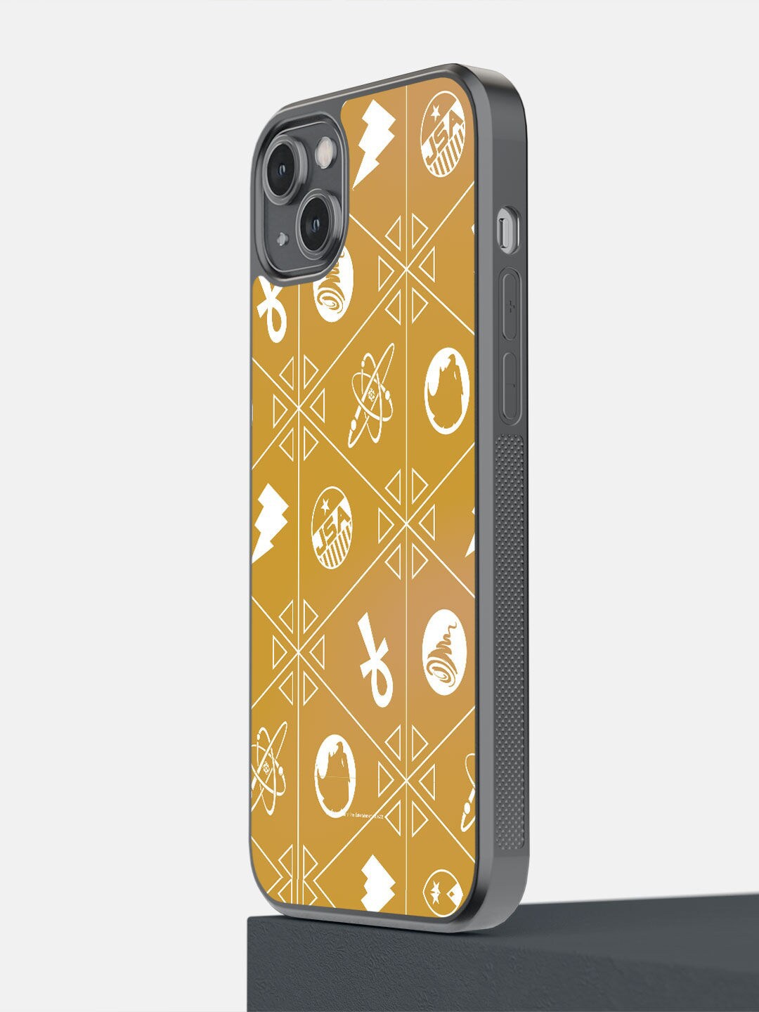 

macmerise Yellow Printed iPhone 14 Plus Bumper Back Case
