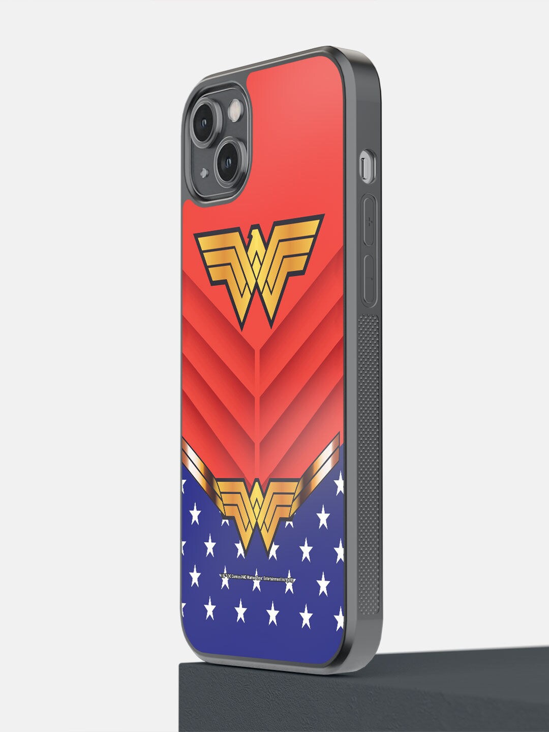 

macmerise Red & Blue Suit Up Wonder Woman Design iPhone 14 Plus Bumper Case
