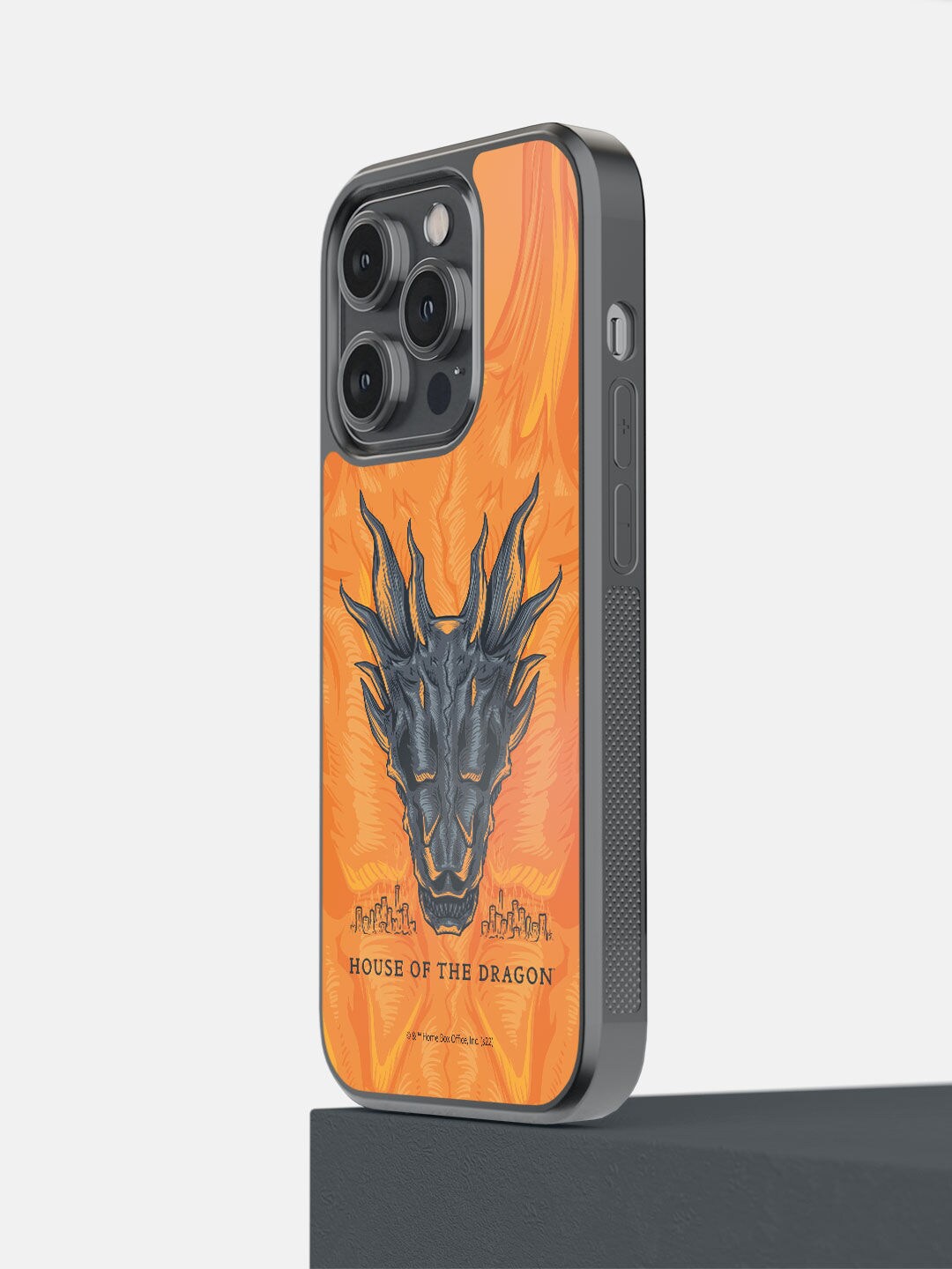 

macmerise Orange Printed iPhone 14 Pro Printed Bumper Case