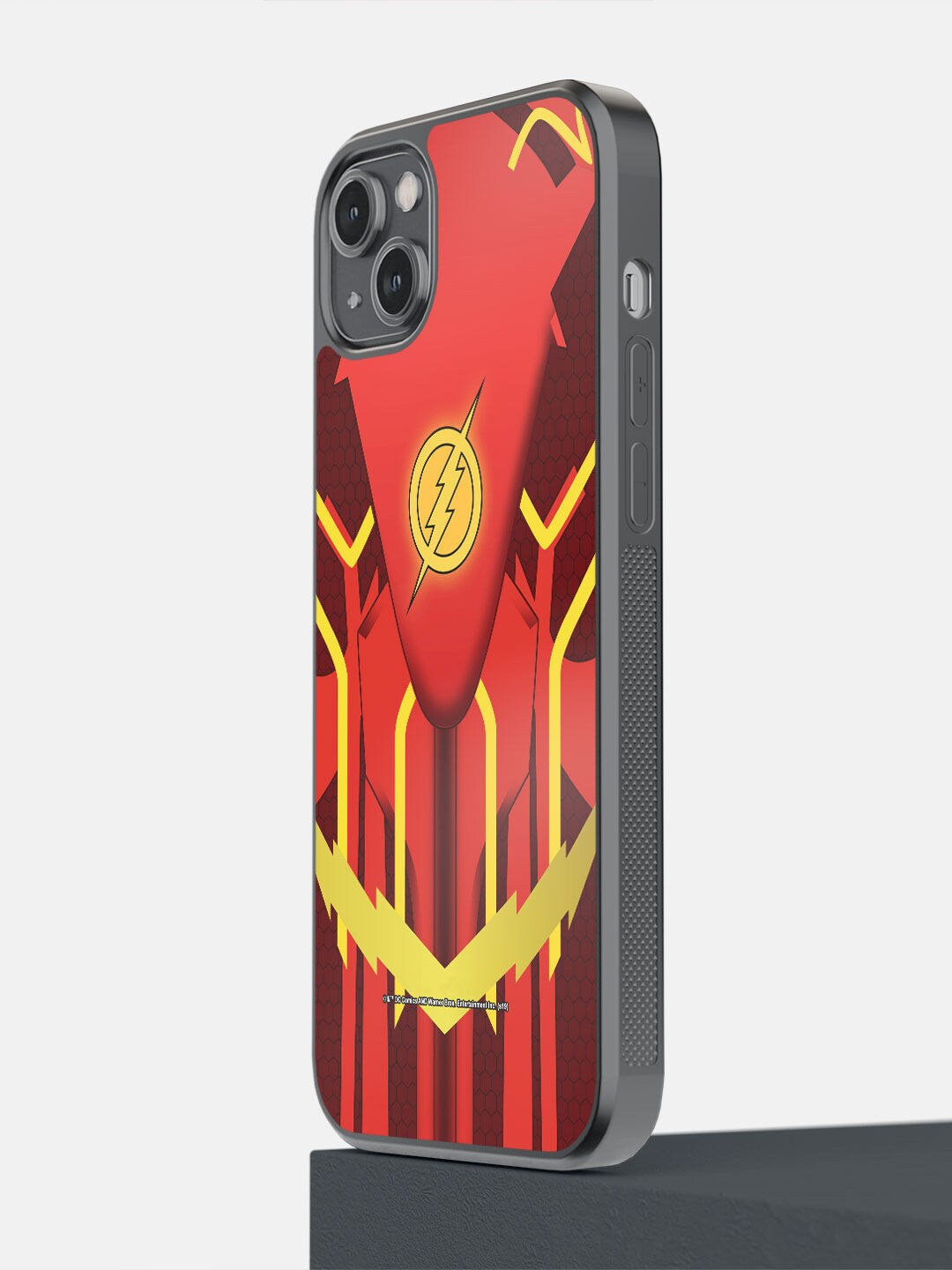 

macmerise Red Suit up Flash iPhone 14 Plus Mobile Back Case