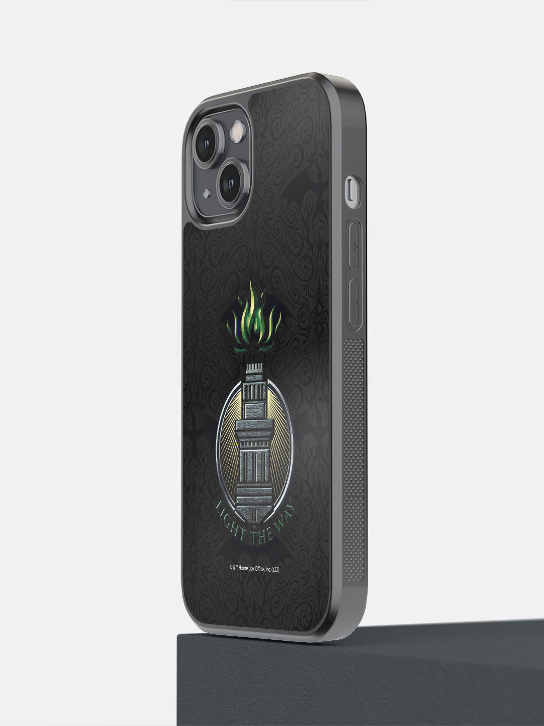

macmerise Yellow Black & Green Printed iPhone 14 Bumper Back Case