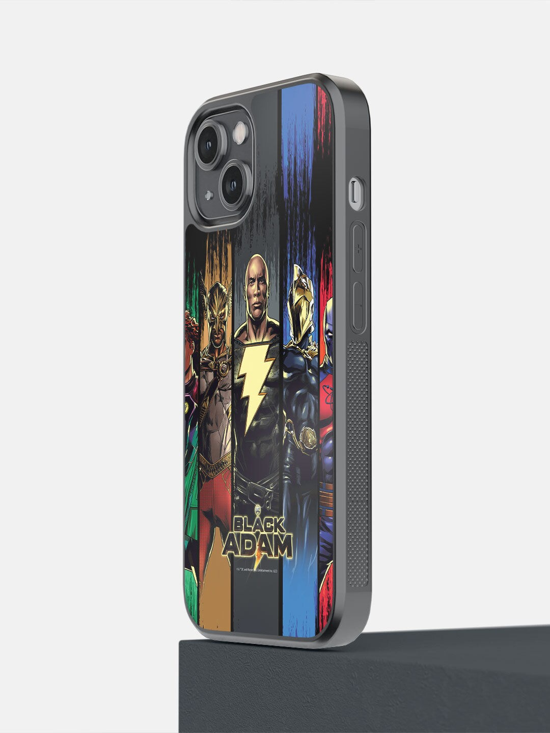 

macmerise Black & Blue Black Gang Printed iPhone 14 Bumper Case