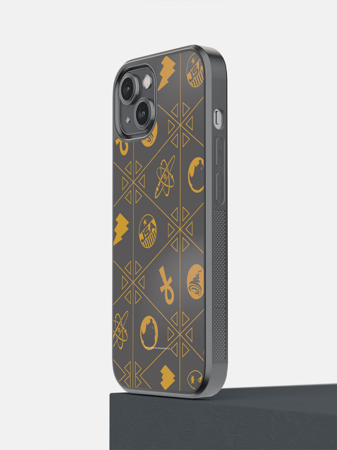 

macmerise Olive- Green & Yellow Jsa Patterned iPhone 14 Back Cover