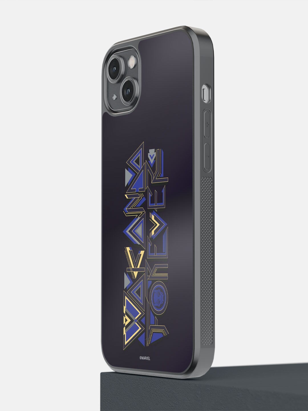 

macmerise Black Wakanda Forever Typo iPhone 14 Plus Mobile Back Case