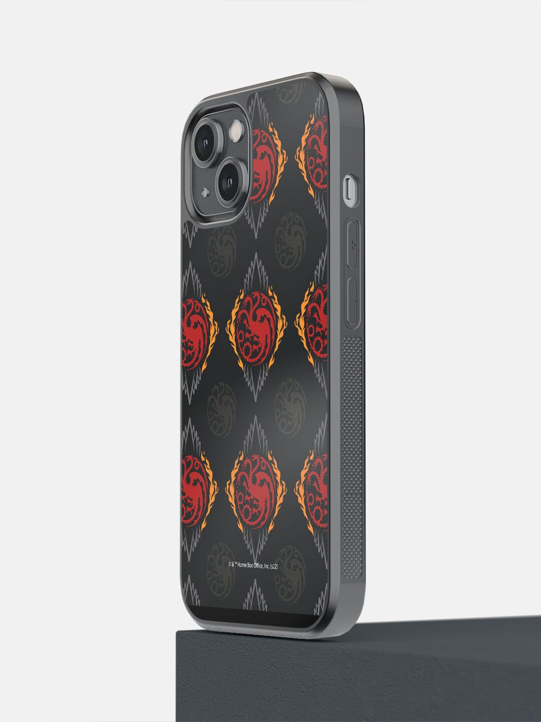 

macmerise Red Printed iPhone 14 Bumper Back Case