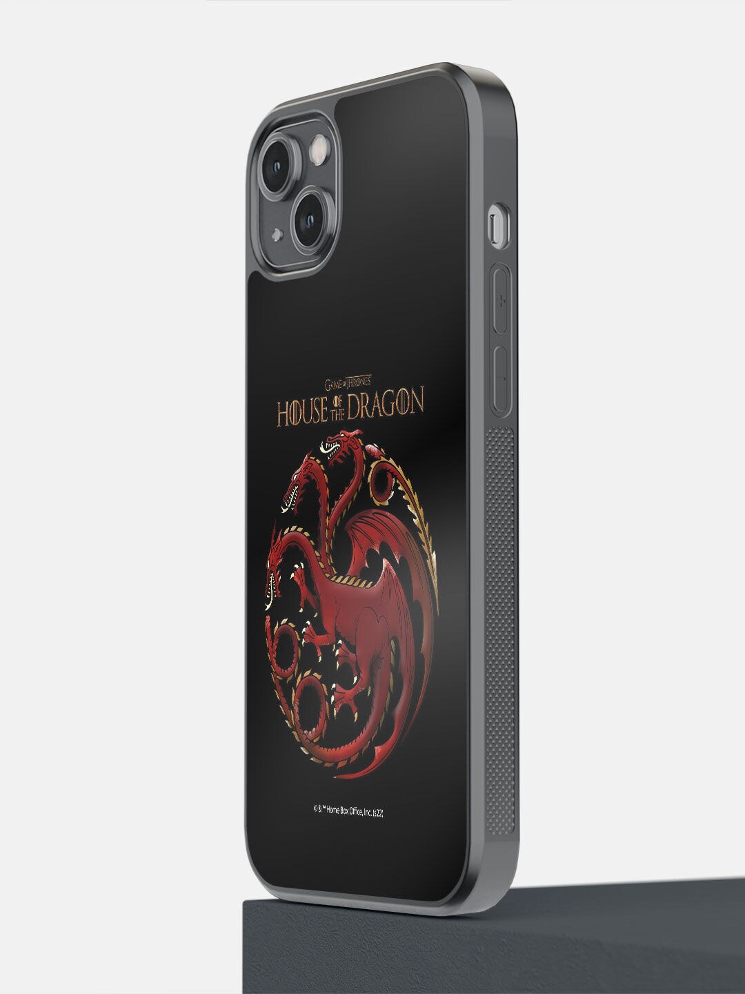 

macmerise Red & Black Game Of Thrones Printed iPhone 14 Plus Phone Back Case