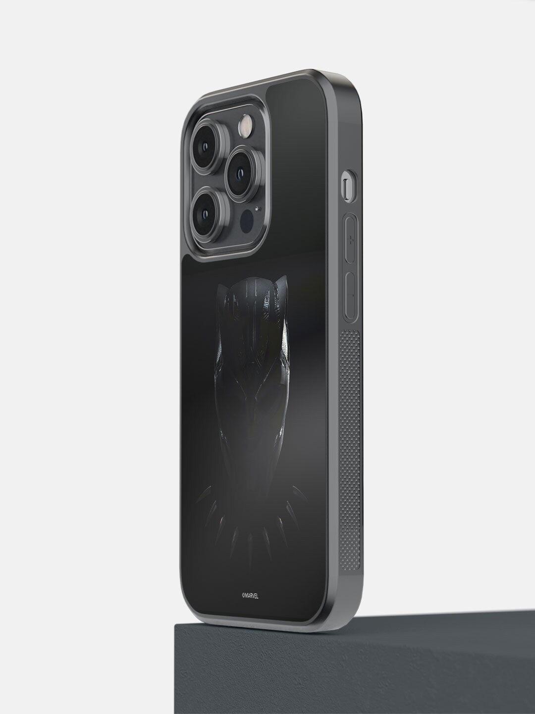 

macmerise Black Wakanda Forever Black Panther Printed iPhone 14 Pro Bumper Case