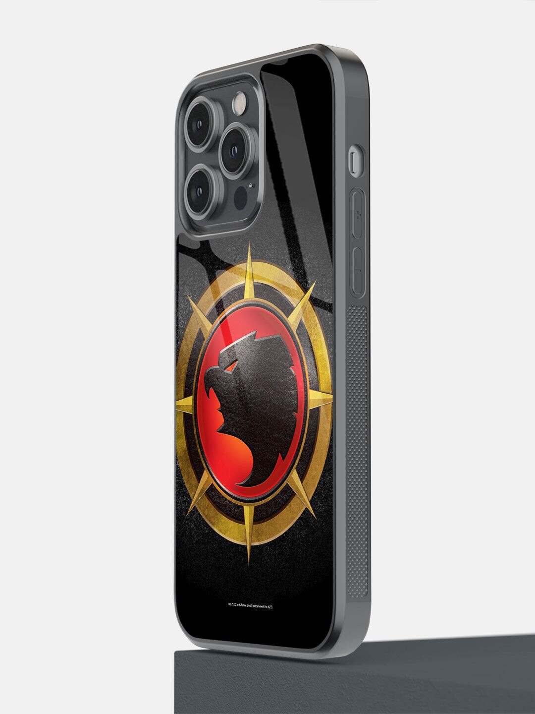 

macmerise Black & Red Hawk Bevel Printed iPhone 14 Pro Max Bumper Case