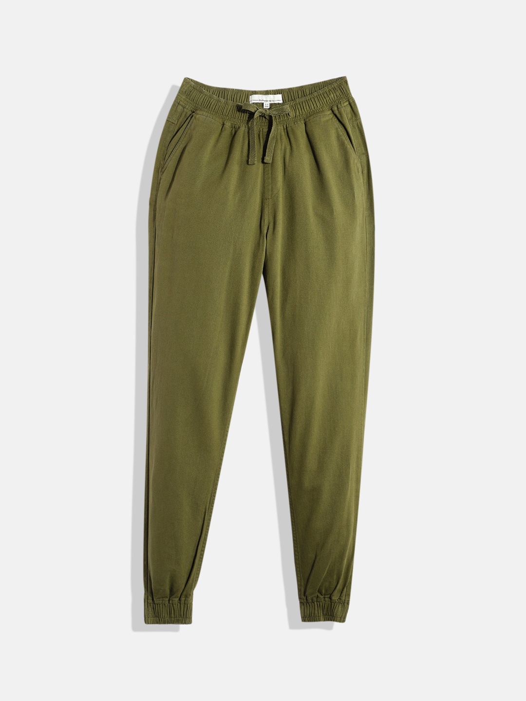 

Roadster Boys Green Slim Fit Joggers Trousers