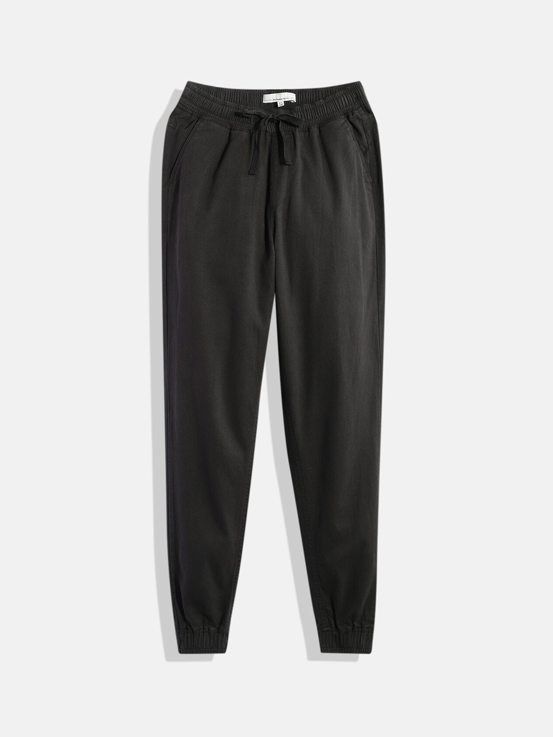 

Roadster Boys Black Cotton Slim Fit Joggers Trousers