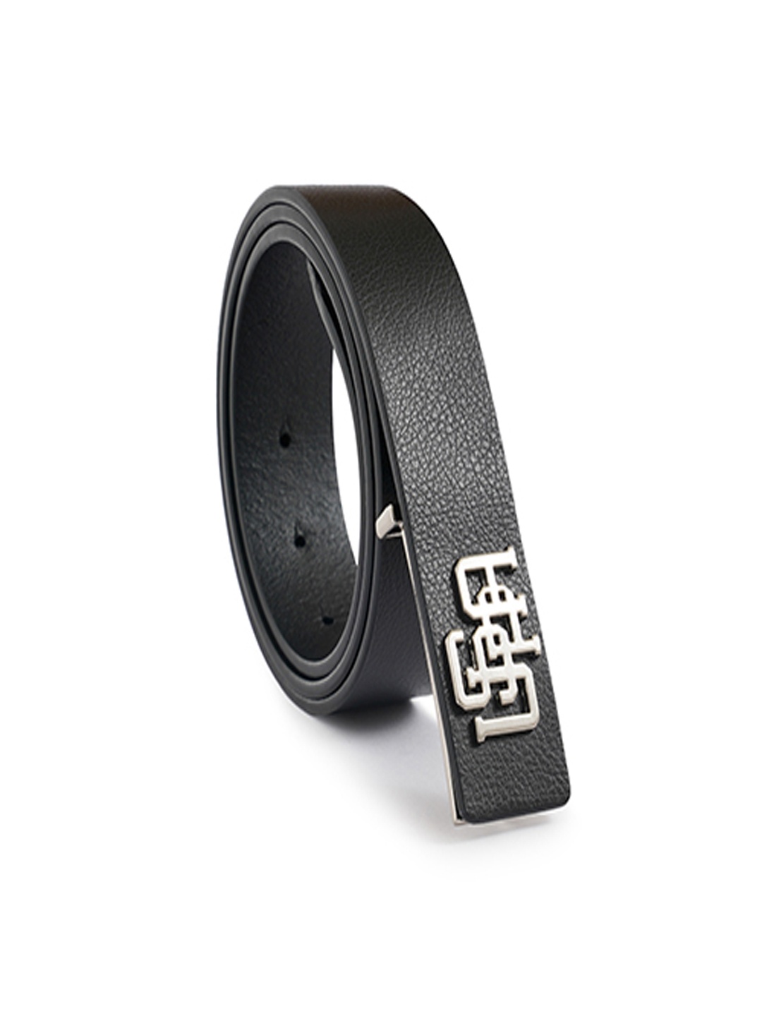 

U S Polo Assn Men Black Reversible Leather Belt