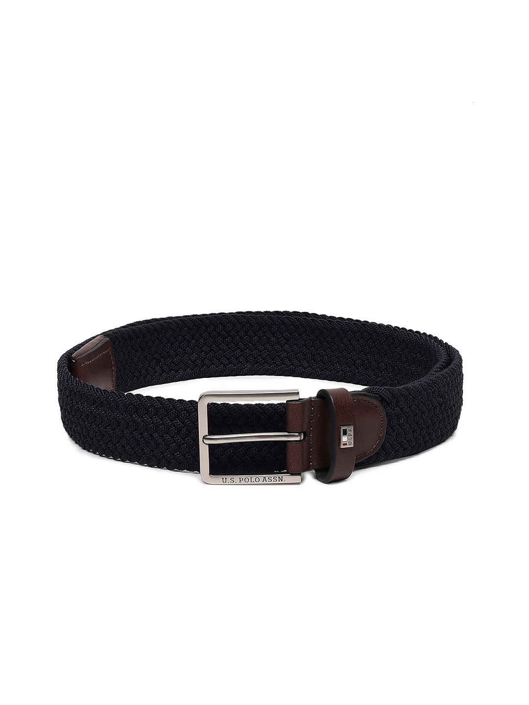 

U S Polo Assn Men Navy Blue Reversible Belt