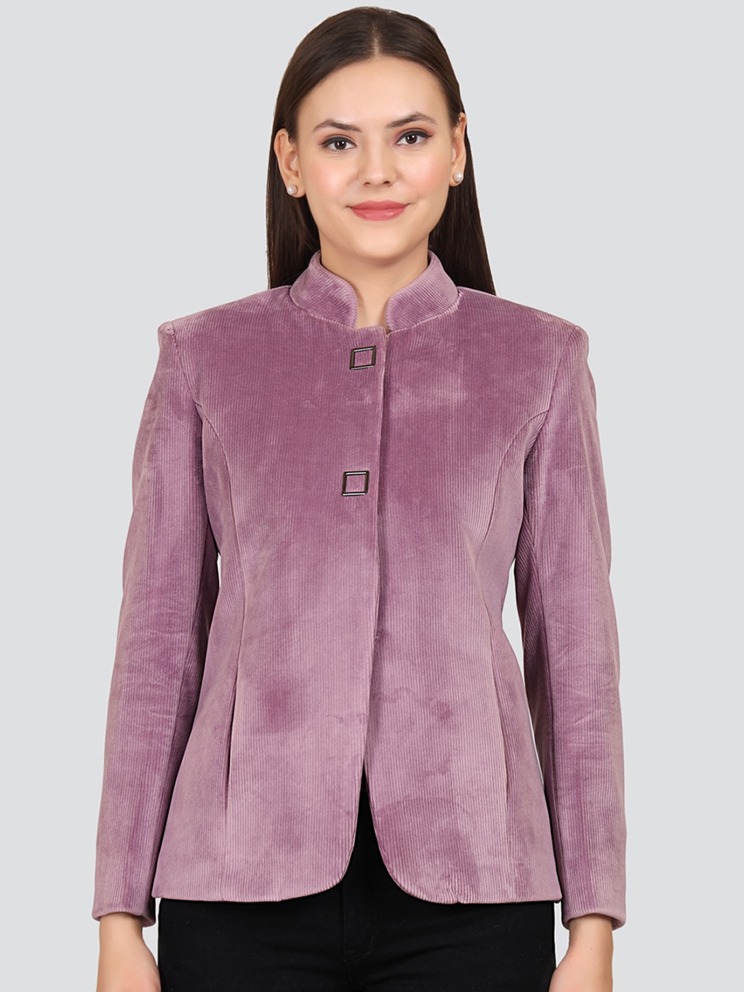

YOUNG CLUB CLASSIC Women Purple Winter Pea Coat