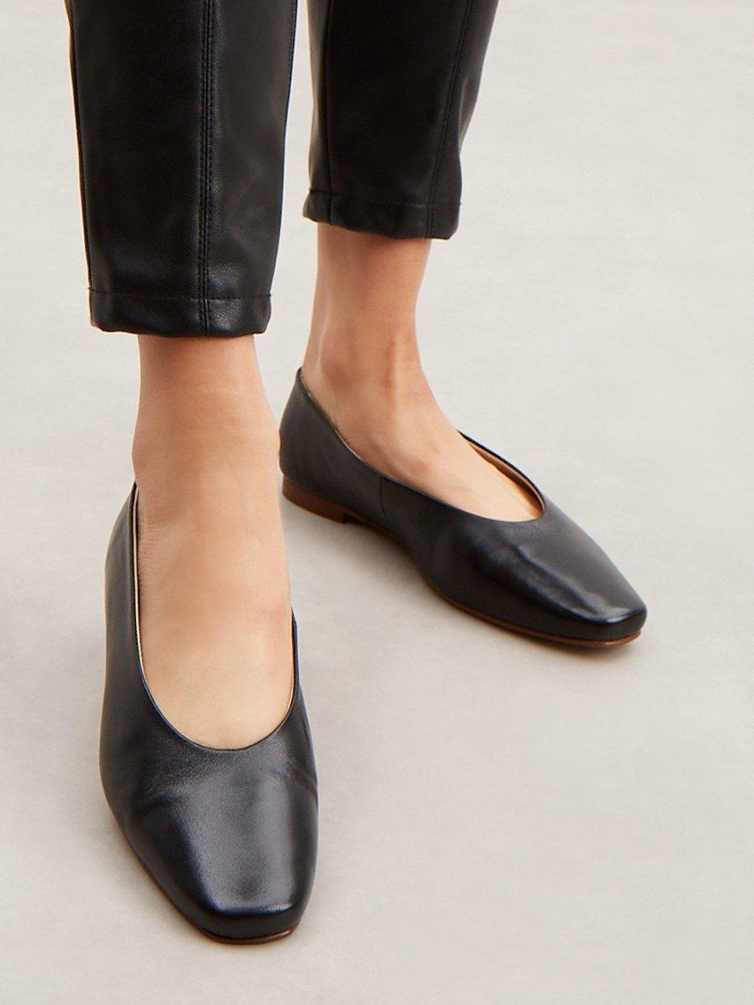 

DOROTHY PERKINS Women Black Wide Fit Ballerinas