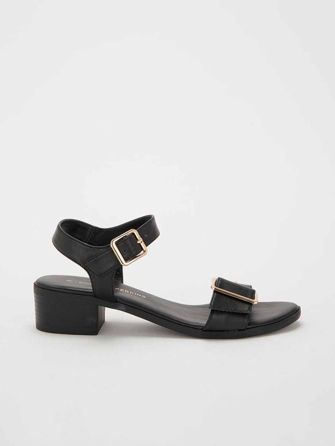 

DOROTHY PERKINS Black Block Sandals