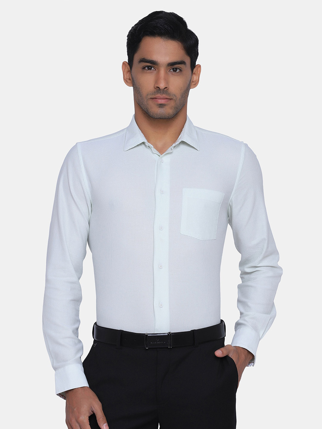 

Blackberrys Men Blue Slim Fit Formal Shirt