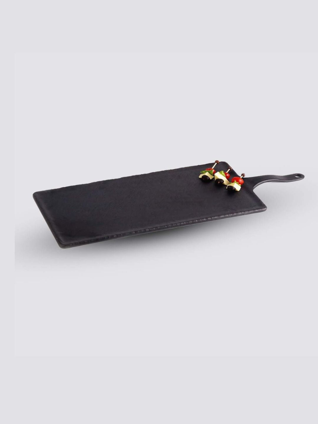 

REYIN Black Textured Food Platter