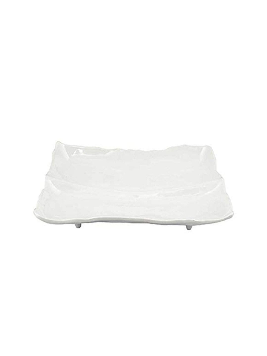 

REYIN White Textured Food Platter