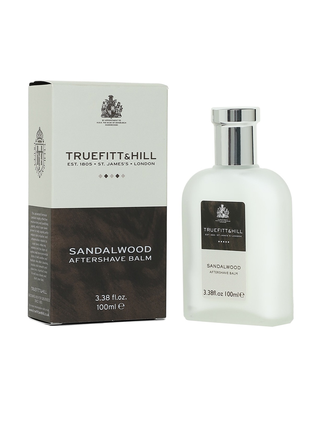 

TRUEFITT & HILL Men Sandalwood Aftershave Balm 100ml, White