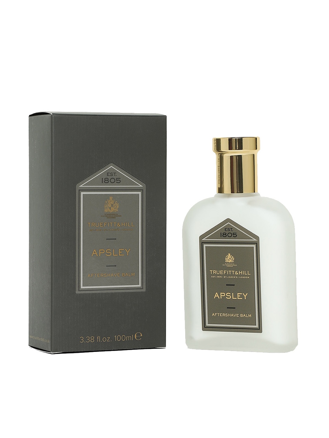 

TRUEFITT & HILL Men Apsley Aftershave Balm 100ml, Coffee brown