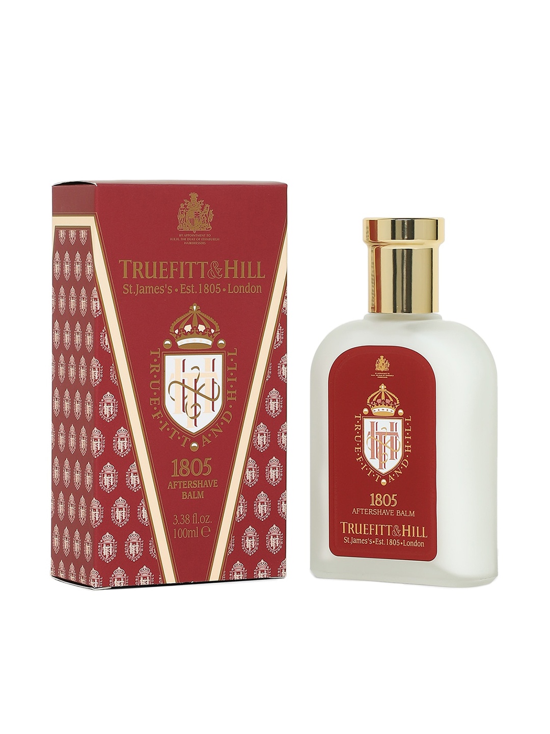 

TRUEFITT & HILL Men 1805 Aftershave Balm 100ml, Red