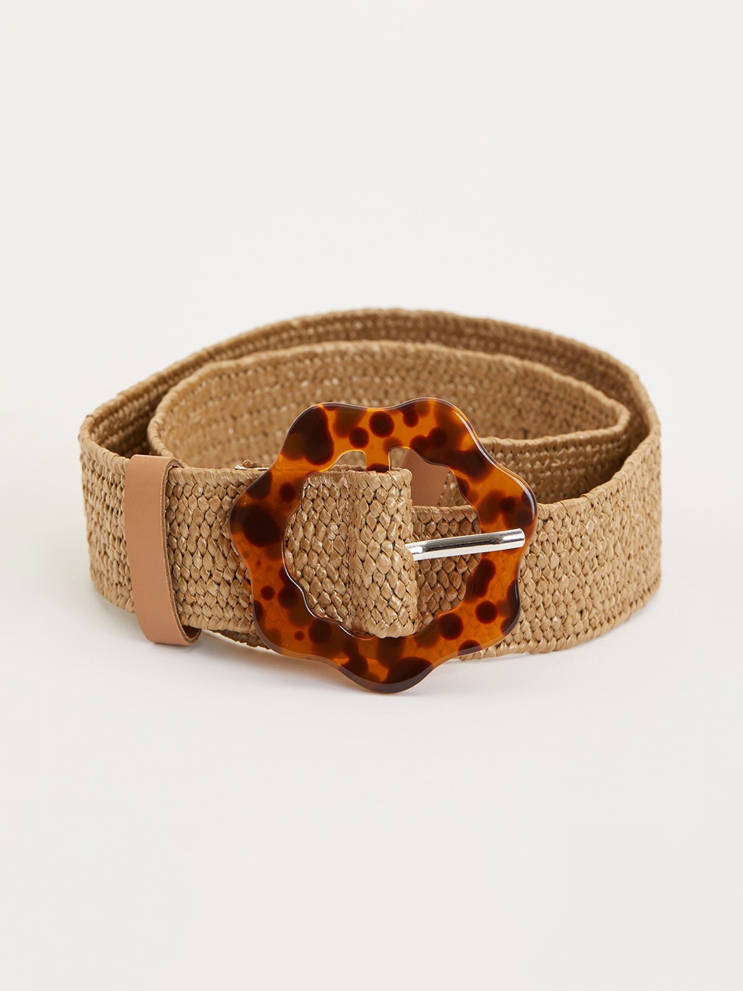 

DeFacto Women Beige Textured PU Belt