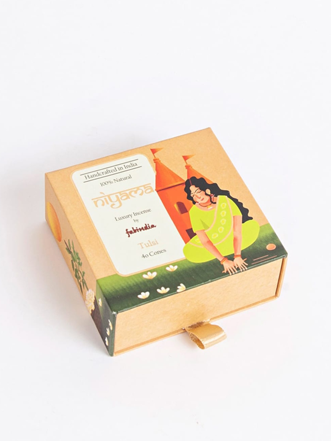 

Fabindia Brown Tulsi Incense Cones