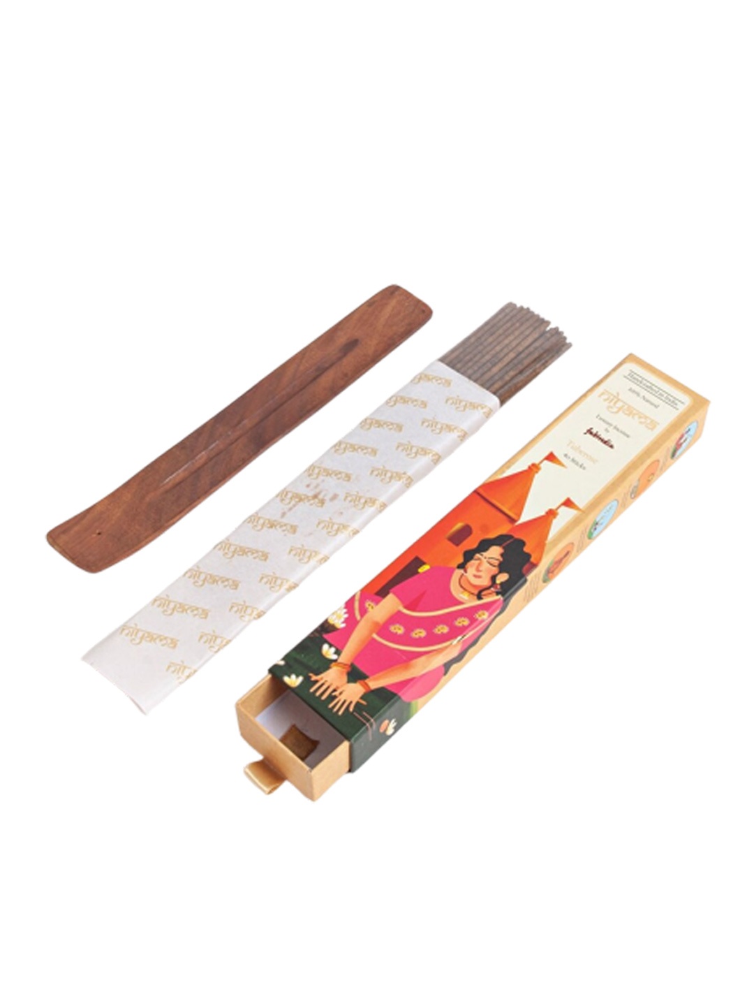 

Fabindia Brown Niyama Tuberose Fragrance Incense Sticks