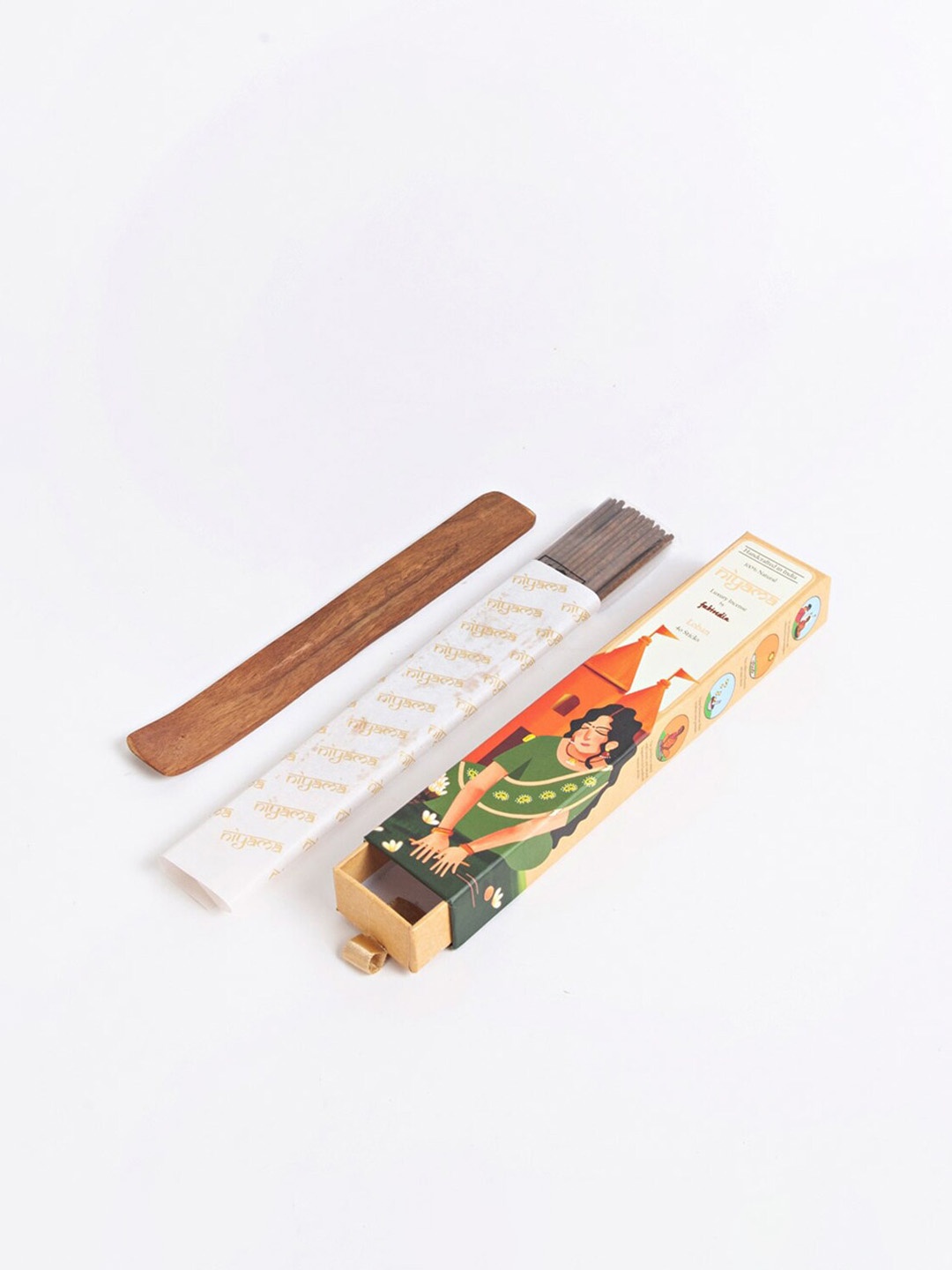 

Fabindia Set Of 40 Brown Loban Fragrance Incense Sticks