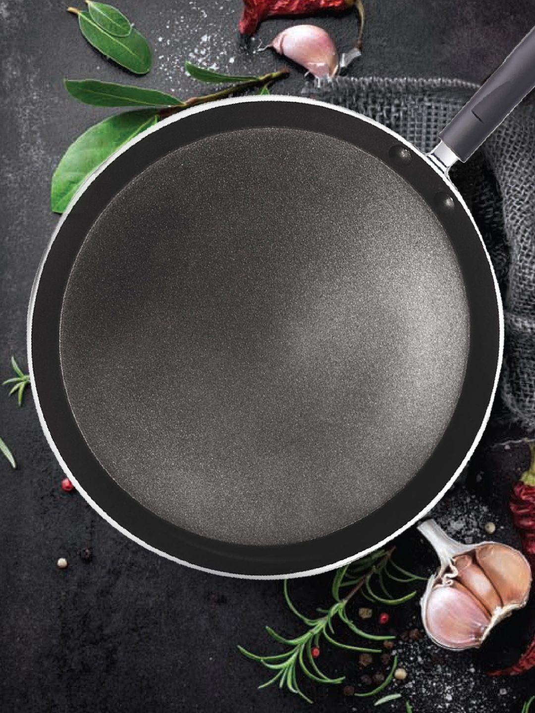 

Milton Pro Cook Black Pearl Induction Omni Tawa 28 cm