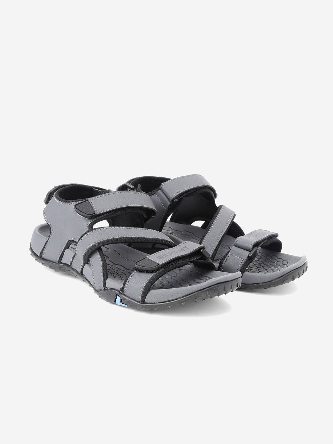 

Wildcraft Men Zemu+ HYPAFLEX Technology Sports Sandals, Grey