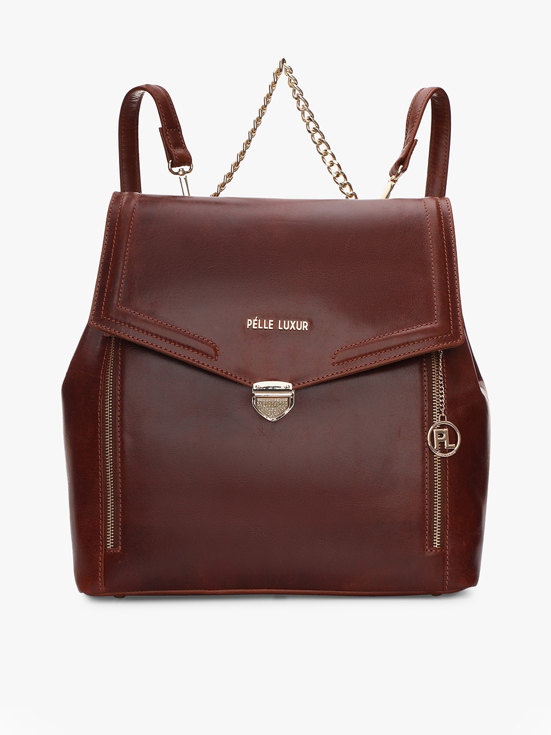 

PELLE LUXUR Women Brown Backpack